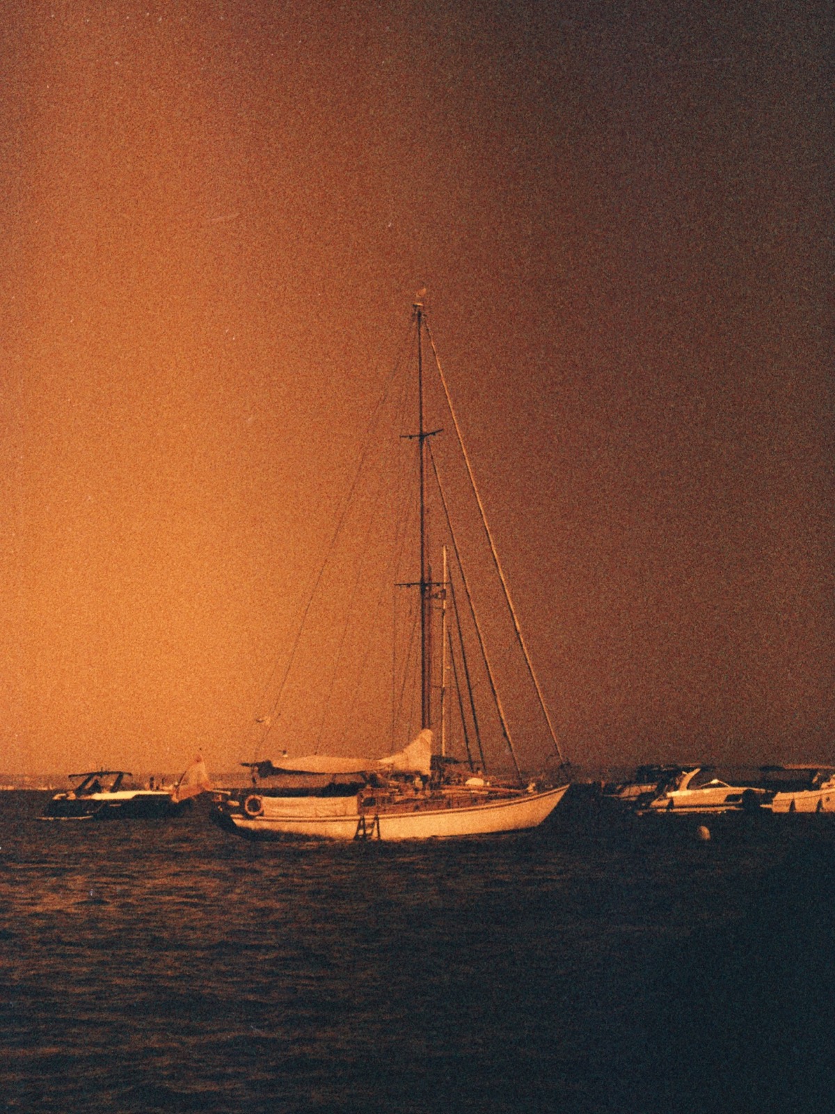 Sailing through burning skies